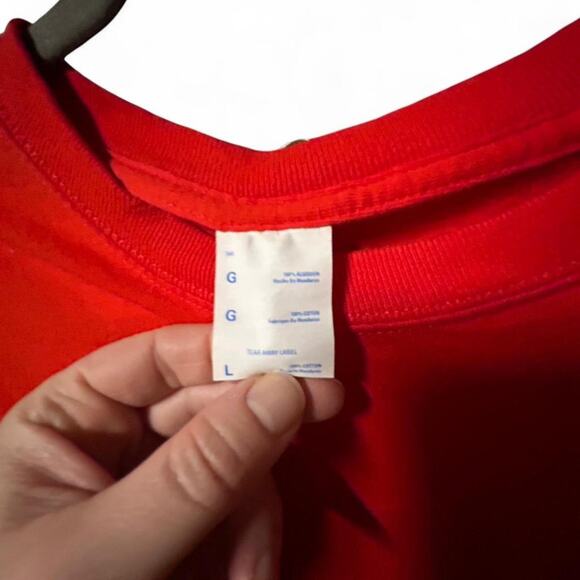 Red honda racing tee men’s L - Picture 4 of 5